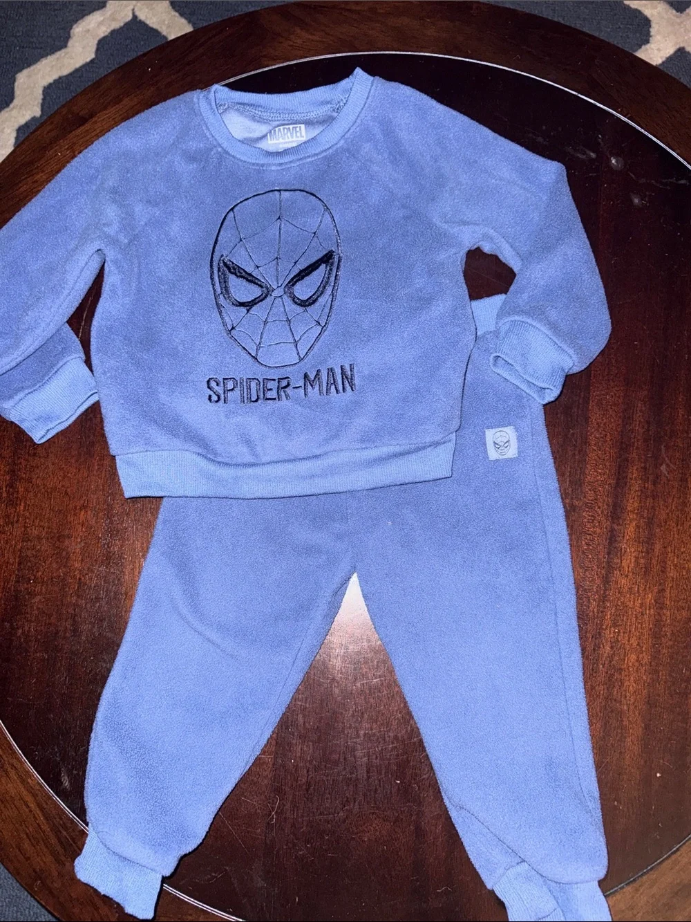 Marvel Spider-Man Cozy Fleece Costume Set in Light Blue